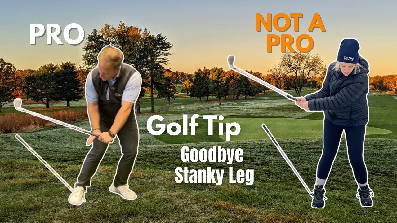 Why Your Trail Foot Is Ruining Your Swing — Stank Leg Drill Explained