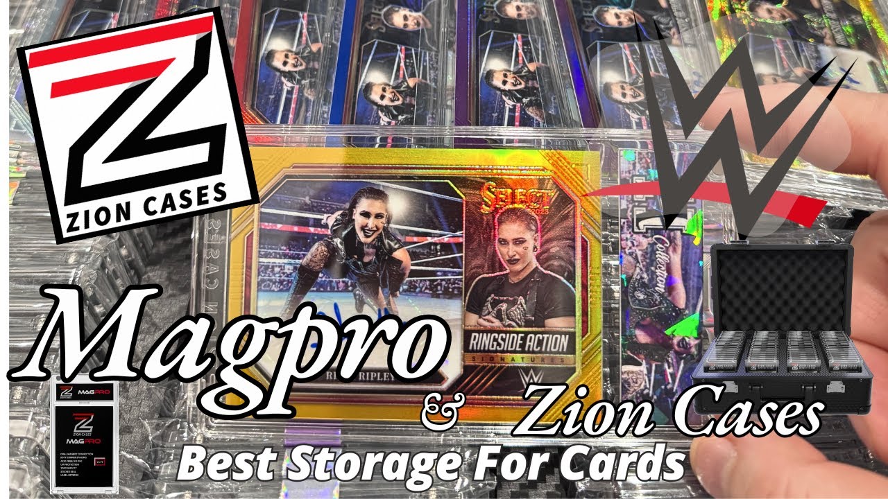 Zion Cases & Magpro - Best Storage For WWE Cards & Sports Cards