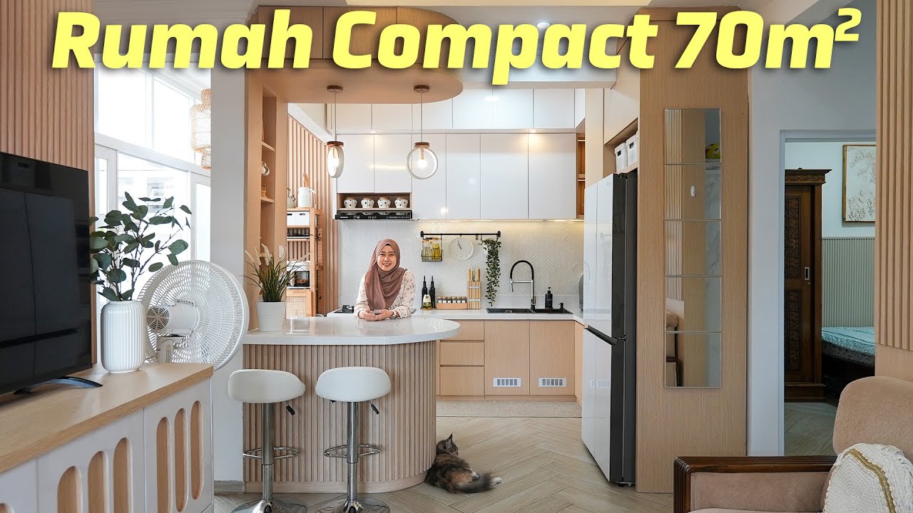 Rumah Kecil 70m2 Tapi Estetik dan Cantik! Inspirahoms: Rumah Qysydrell