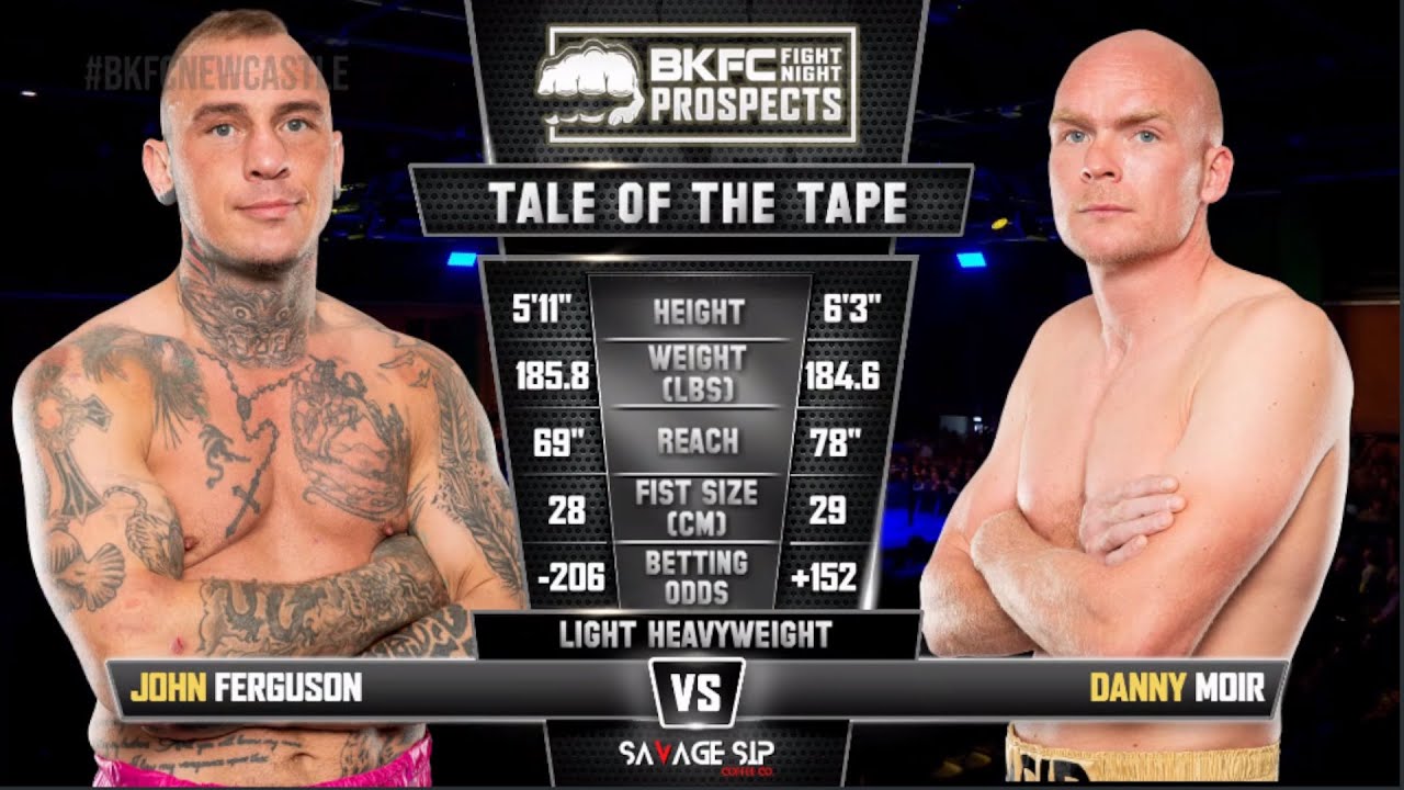 John ferguson vs Danny moir BKFC Newcastle