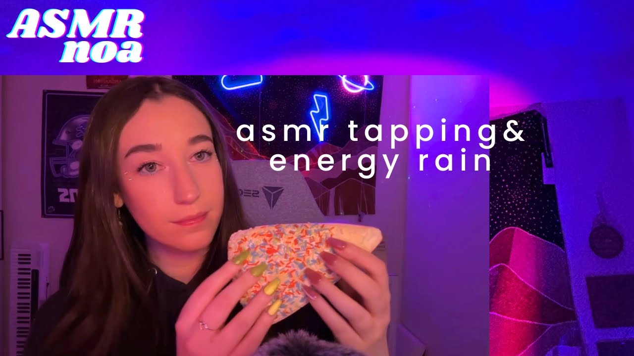 energy rain & tapping: looped ASMR triggers