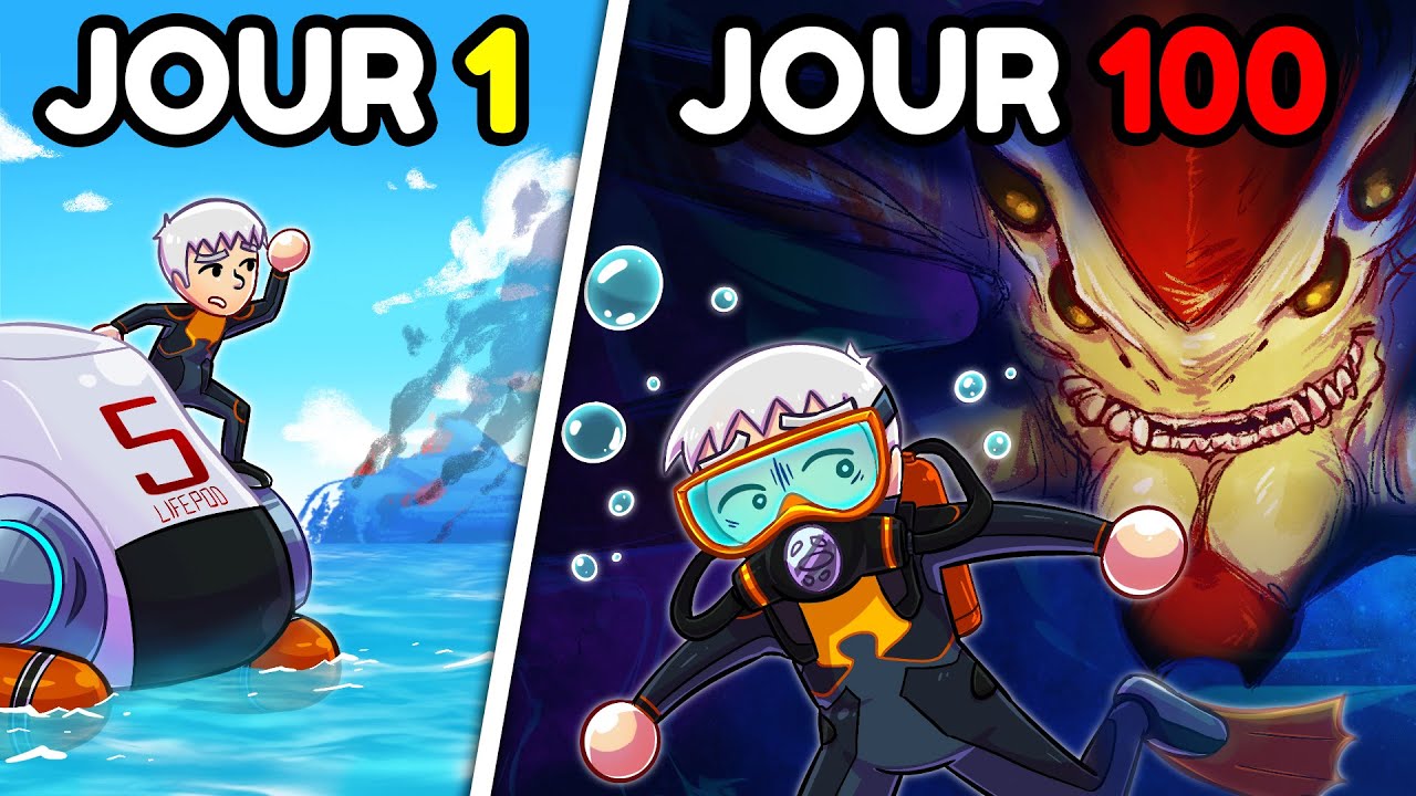 J'ai survécu 100 jours sur SUBNAUTICA.. Voici ce qu'il s'est passé