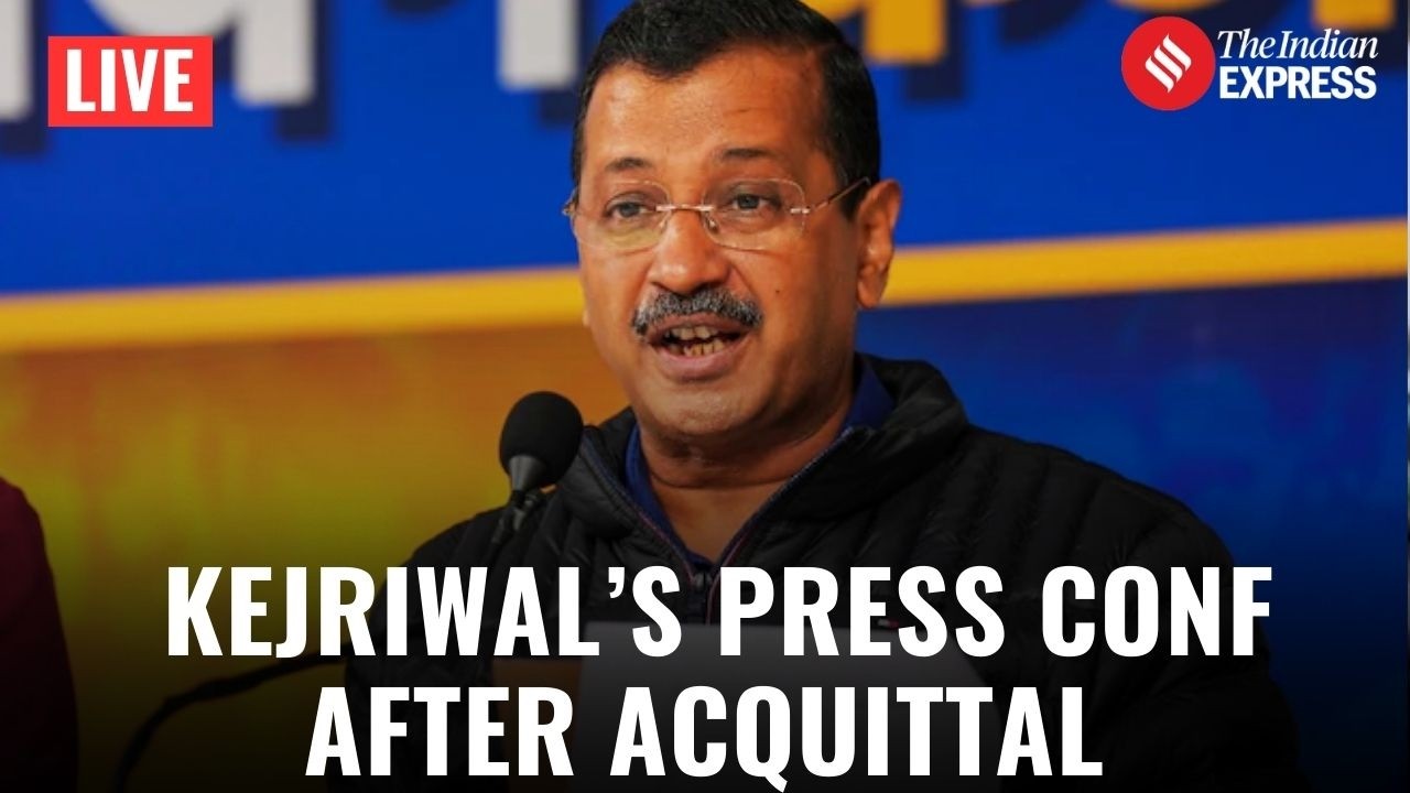 LIVE: Arvind Kejriwal Acquitted In Liquor Scam: Press Conference
