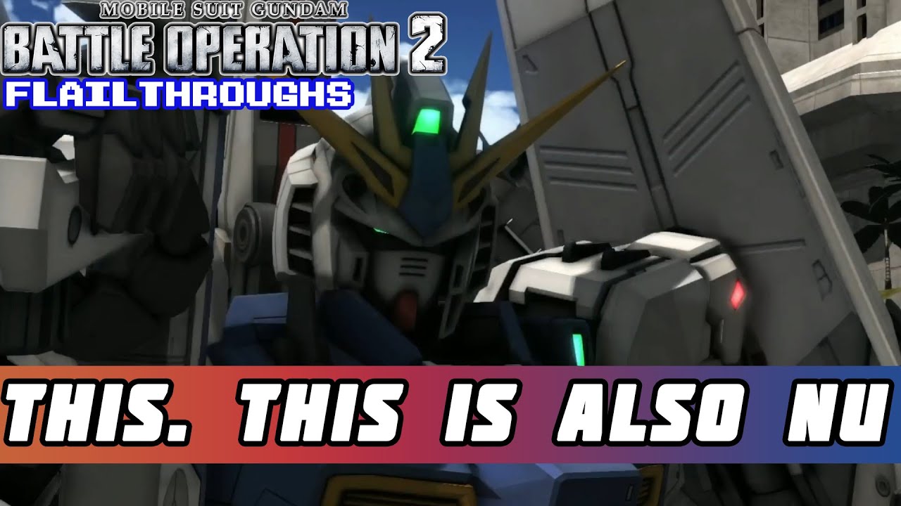 Gundam Battle Operation 2: RX-93ff Nu Gundam Large Fin Funnel Type Also Got Buffed!