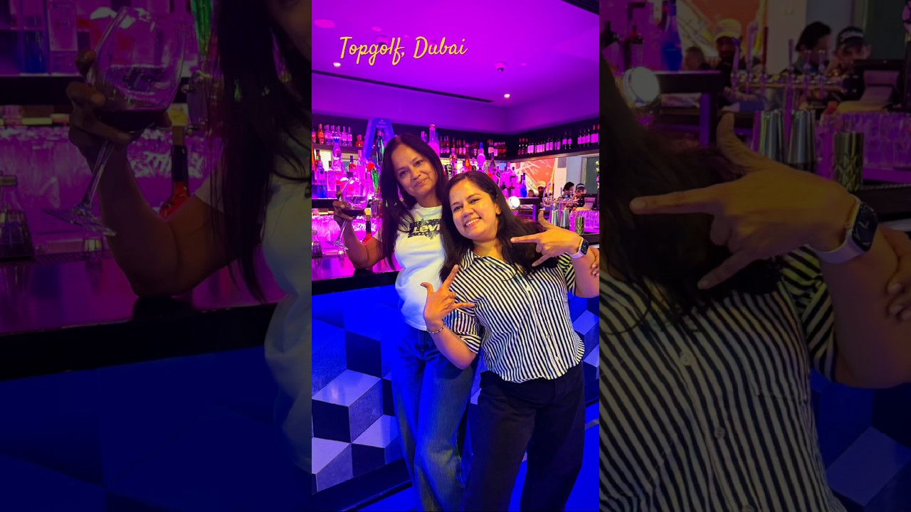 #NightOutDubai #DubaiAfterDark #CityLightsDubai#topgolf#