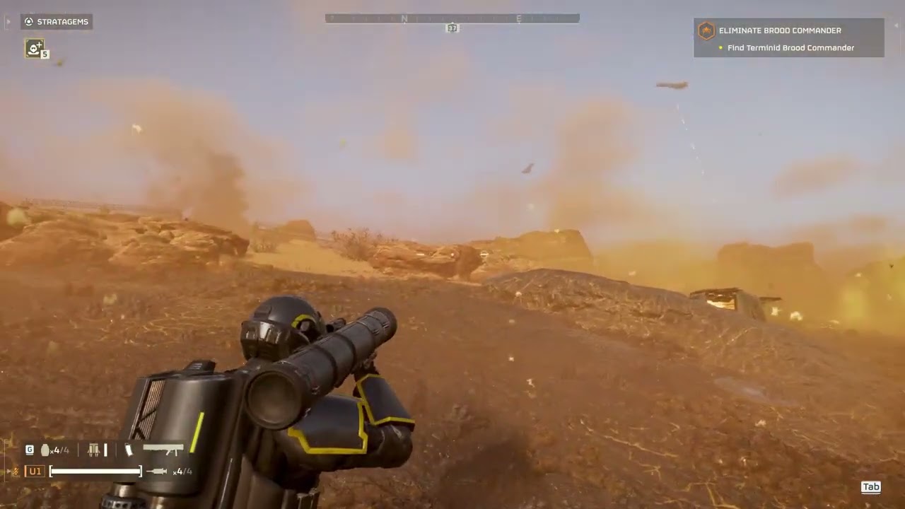 Expendable napalm in Helldvers 2