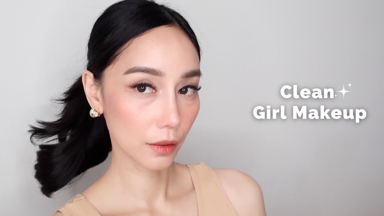 Clean Girl Makeup (No Foundation) + Morning  Skincare Routine