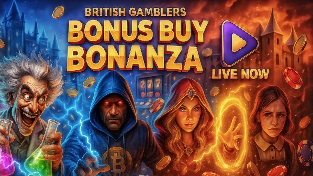 LIVE - SLOT BONUS BUYS!!!!