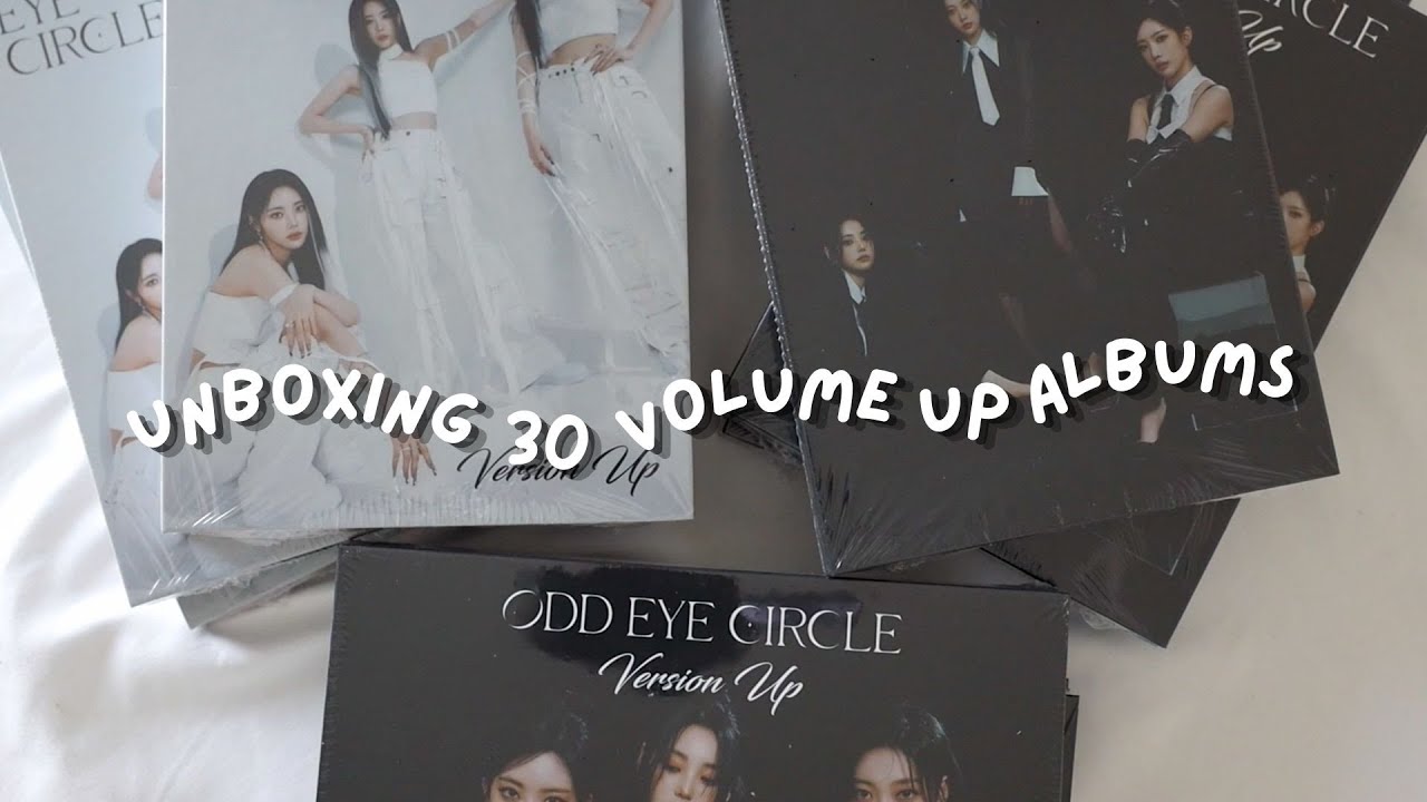 ♡ Unboxing 30 Odd Eye Circle's Version Up Albums ♡