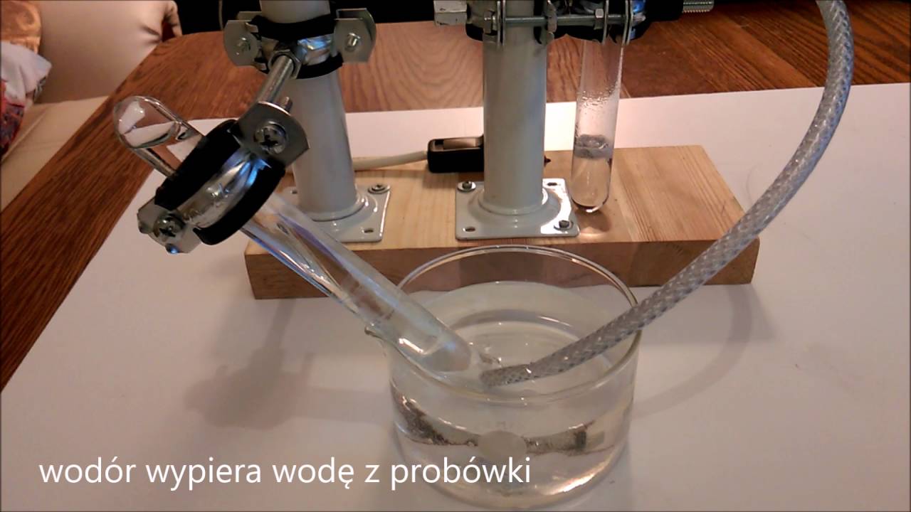 Otrzymywanie i spalanie wodoru
