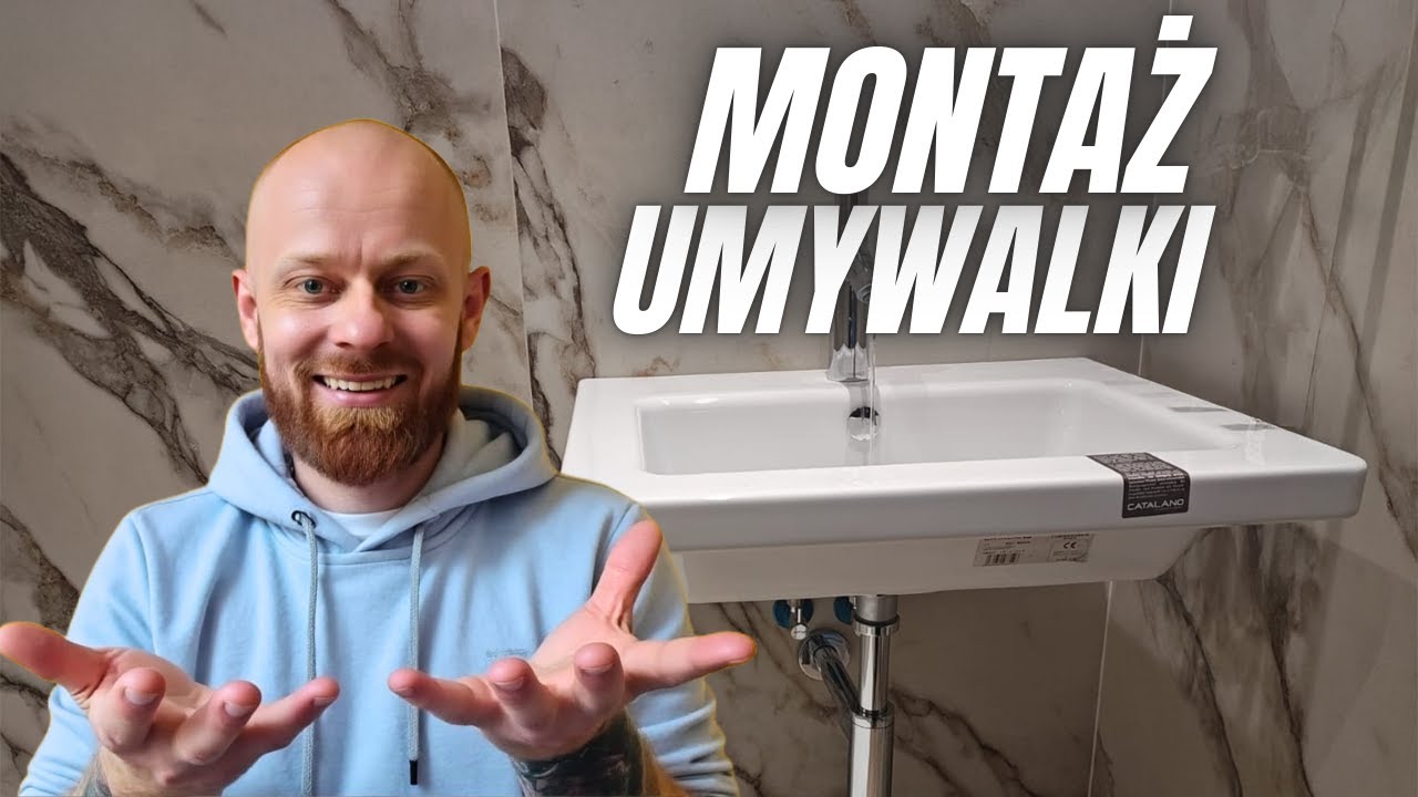 Montaż samonośnej umywalki - KROK PO KROKU!