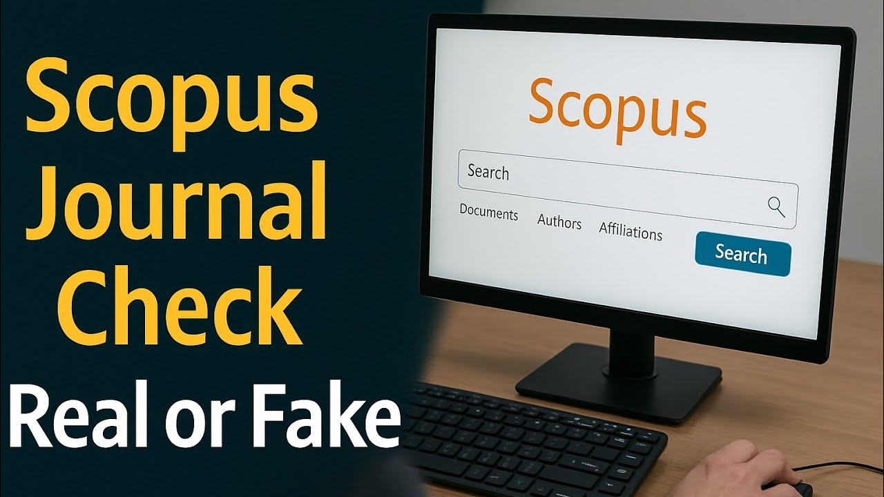 How to Find Scopus Indexed Journals