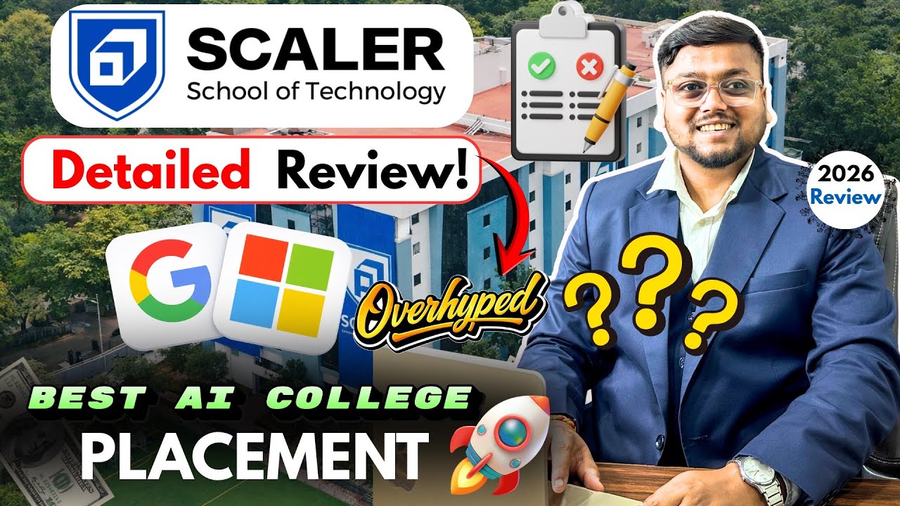 Scaler School of Technology Review 2026 🔥 | 26 Lakh Wasted ? 😭 | Placements, Fees, Hostel, Pros,Cons