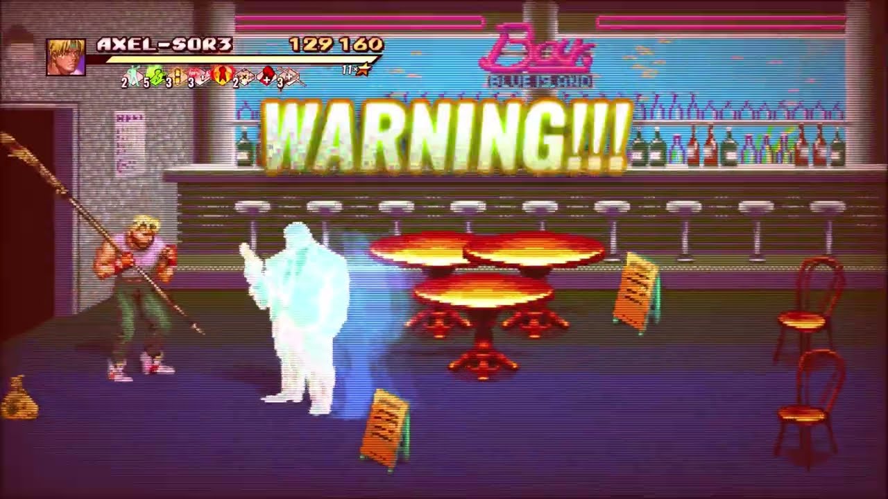 Old School Streets Of Rage Quick Boss Finishes #4