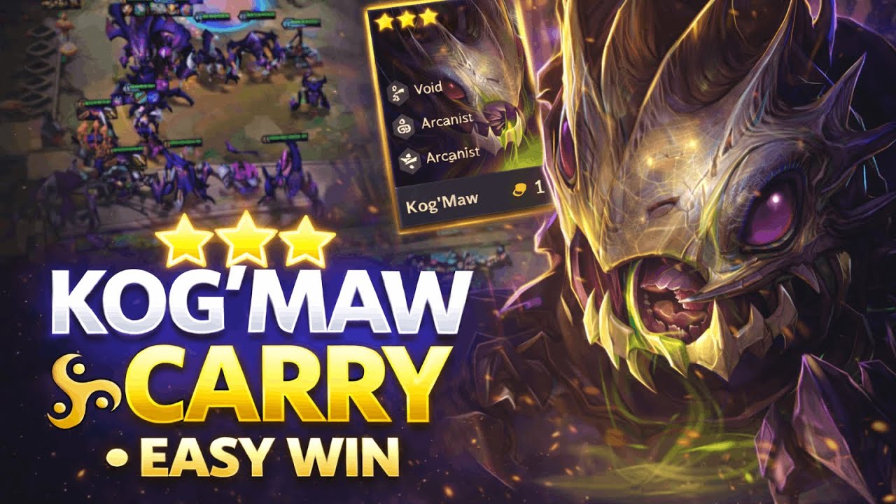 Kog’Maw Void | Easy Win with Simple Gameplay | TFT Set 16