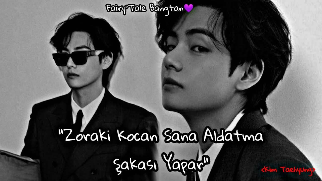 Taehyung İle Hayal Et - Zoraki Kocan Sana Aldatma Şakası Yapar (Oneshot) Açıklamada