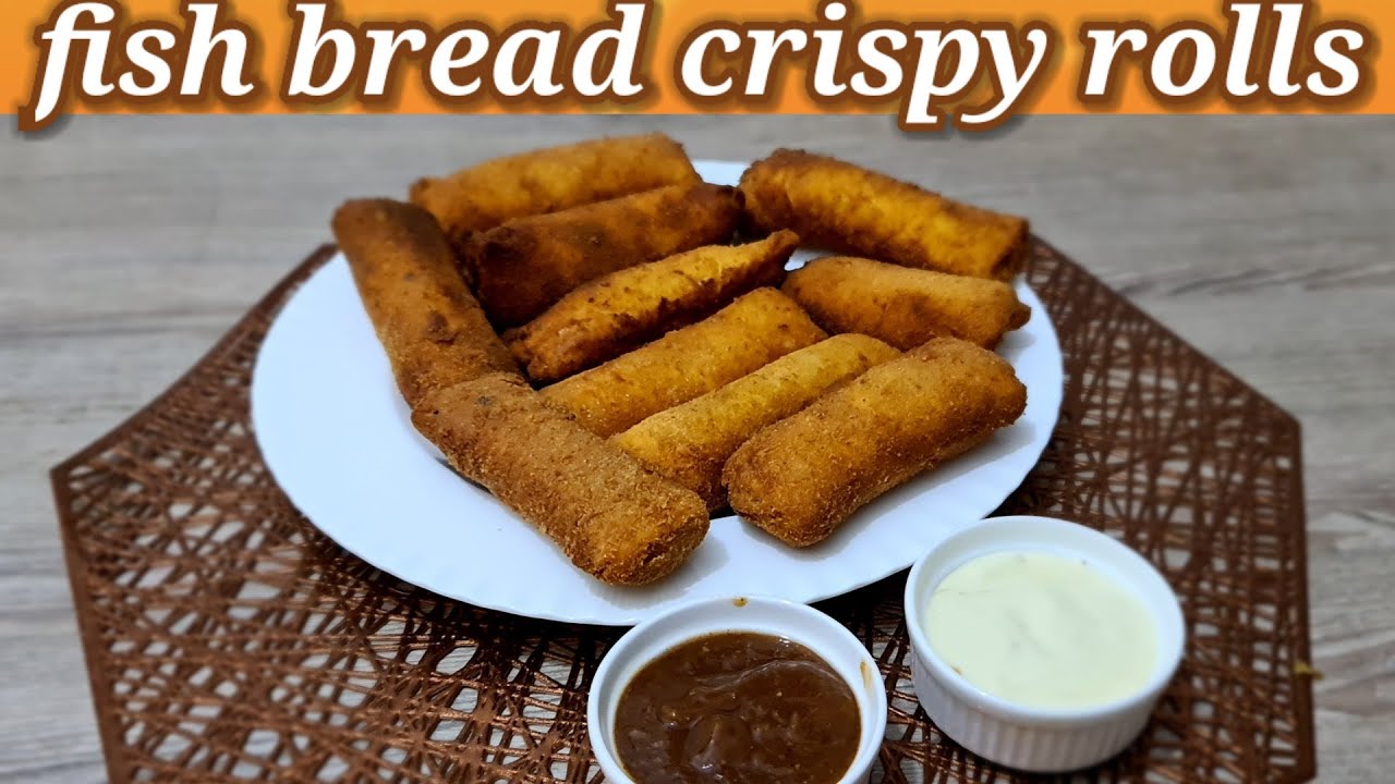 how to make fish roll |bread roll with fish filling | لفة خبز السمك المقرمش | fish ur bread ka roll