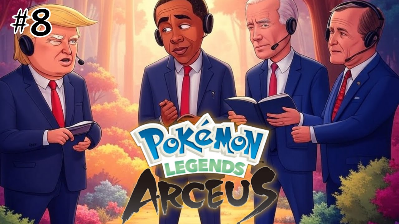 Президенты играют в Pokemon Legends Arceus #8