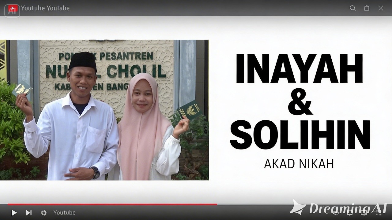 Akad Nikah Inayah & Solihin   ||   8 FEBRUARI 2026   ||   AJI GYPSUM BILAPORAH TIMUR