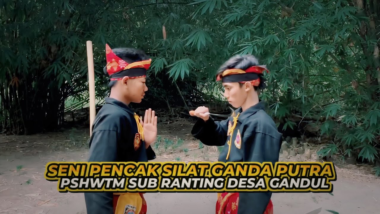 SENI PENCAK SILAT GANDA PUTRA PSHWTM SUB. RANTING GANDUL KEC. PILANGKENCENG KAB. MADIUN