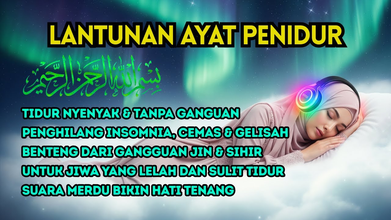 SUSAH TIDUR & GELISAH? Dengarkan Ruqyah Ini, Insya Allah Tidurmu Tenang