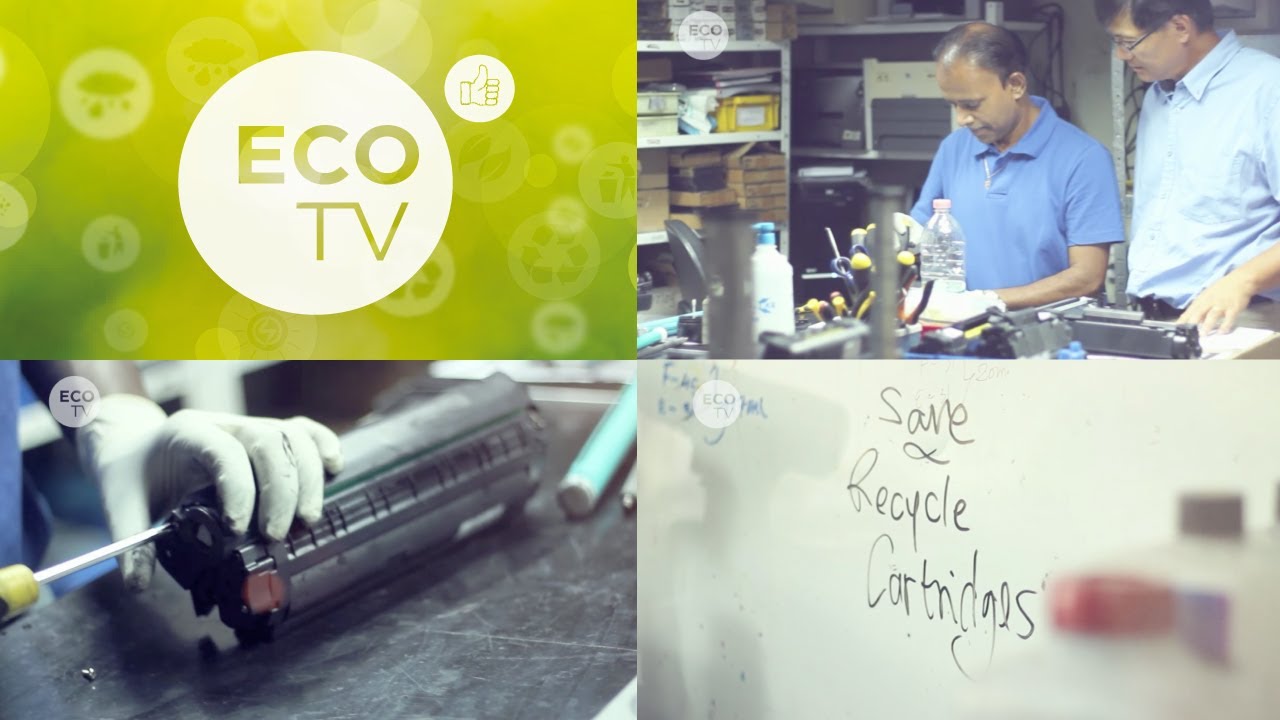 Recyclage et réutilisation de cartouches d'encre