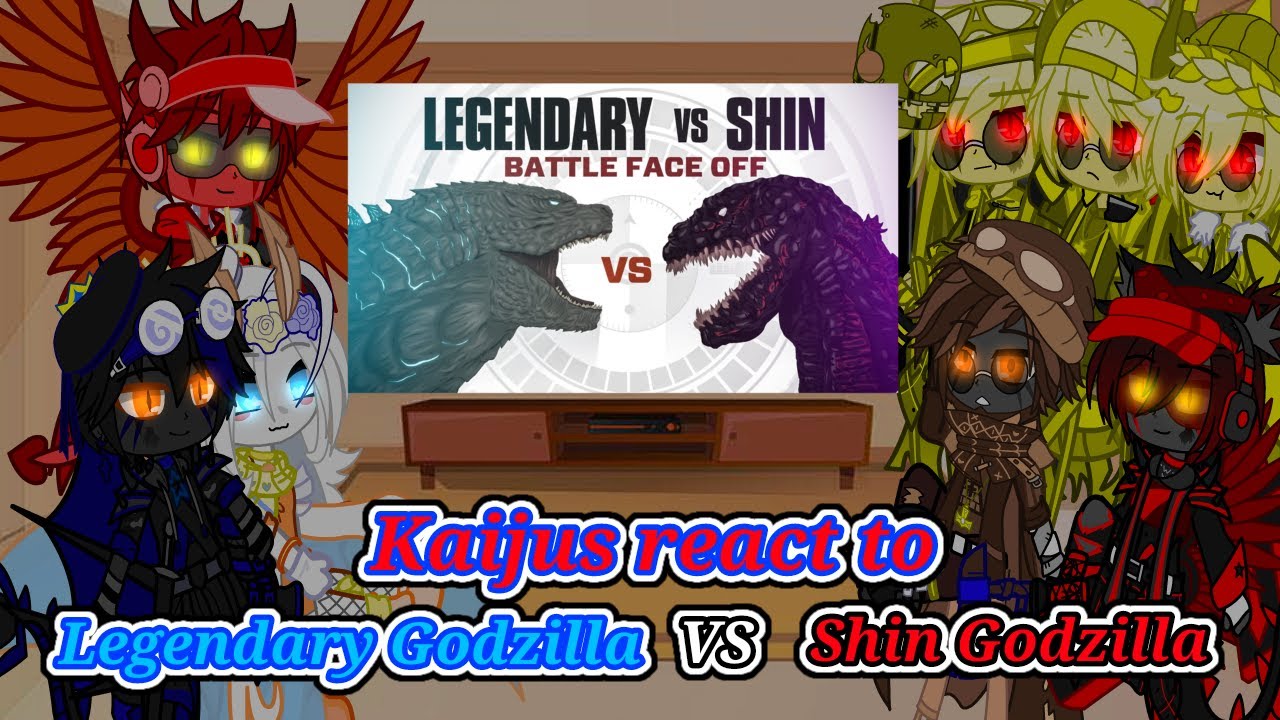 // Kaijus react to Legendary Godzilla vs Shin Godzilla // By Goji Center //