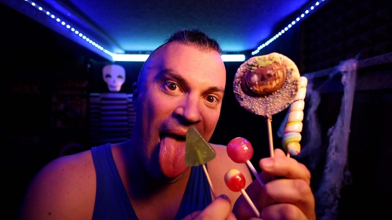 ASMR | Sons de Boca com Pirulito Lollipop 🍭 Asmr Português!
