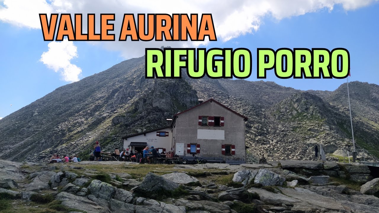 👍Rifugio PORRO dallo smeraldino 💯Lago di NEVES