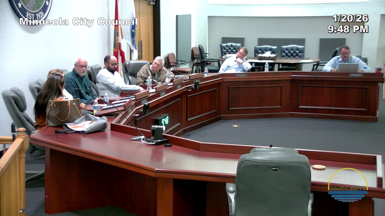 Minneola City Council: January 20, 2026