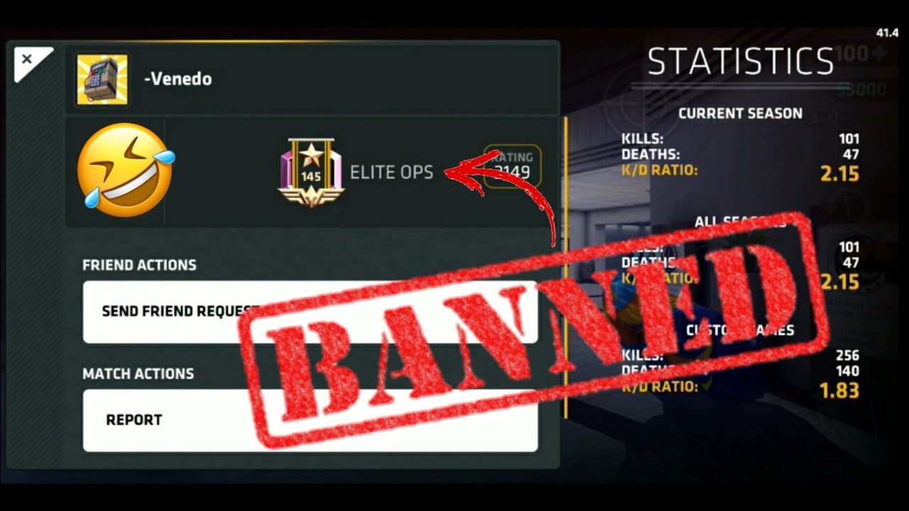 Critical Ops Elite Ops Get Banned Live in Ranked Game