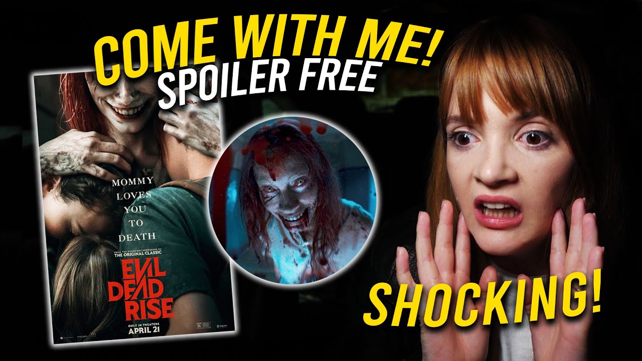EVIL DEAD RISE (2023) Horror Movie Review SPOILER FREE Come with me REACTION | Spookyastronauts