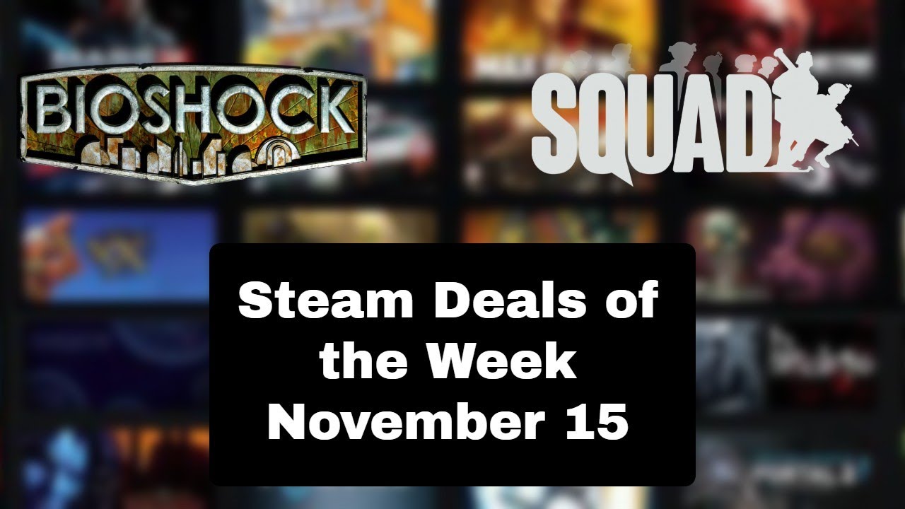 November 15 Steam Weekend Sales | Steam Deals of the Week