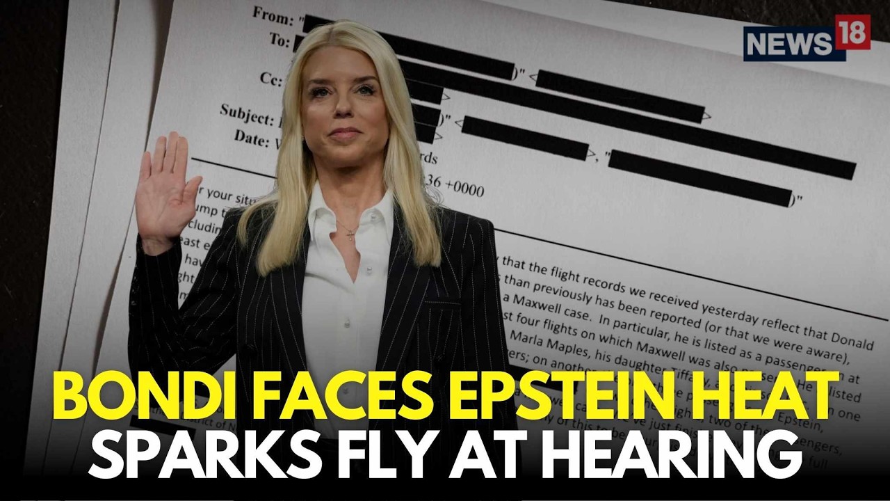 LIVE | Pam Bondi Reveals A SHOCKING TRUTH Regarding Epstein Files | Trump Epstein Files | N18G