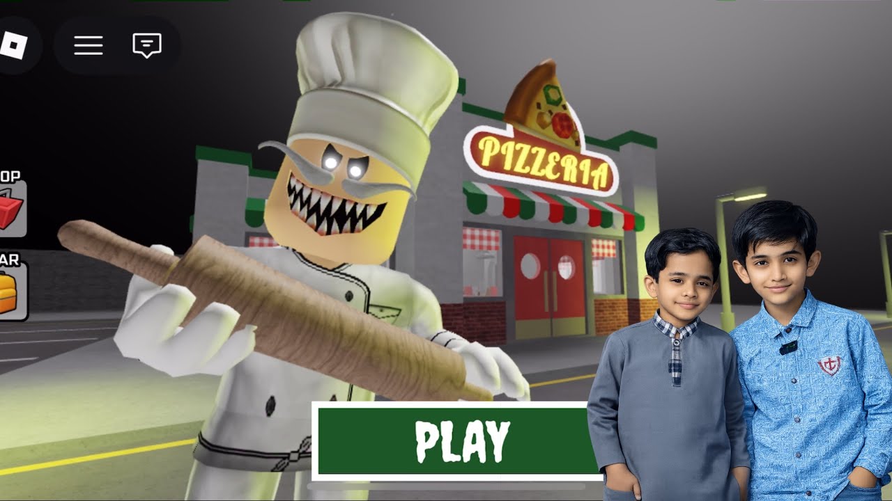 We Escaped the Crazy Pizza Chef! 🍕😨 | Roblox Horror Game