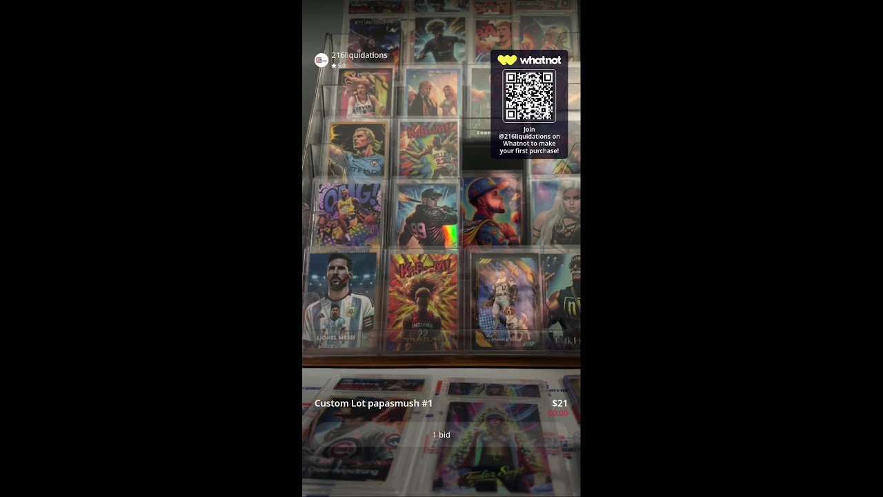 WNBA / NBA / SOCCER / MLB / NFL / WWE / TCG / custom cards