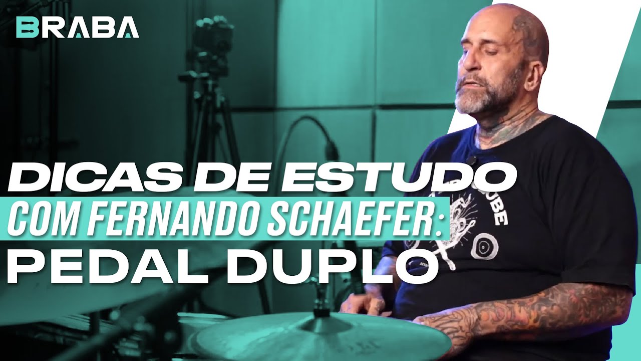 Dicas de Estudo com FERNANDO SCHAEFER (PEDAL DUPLO)
