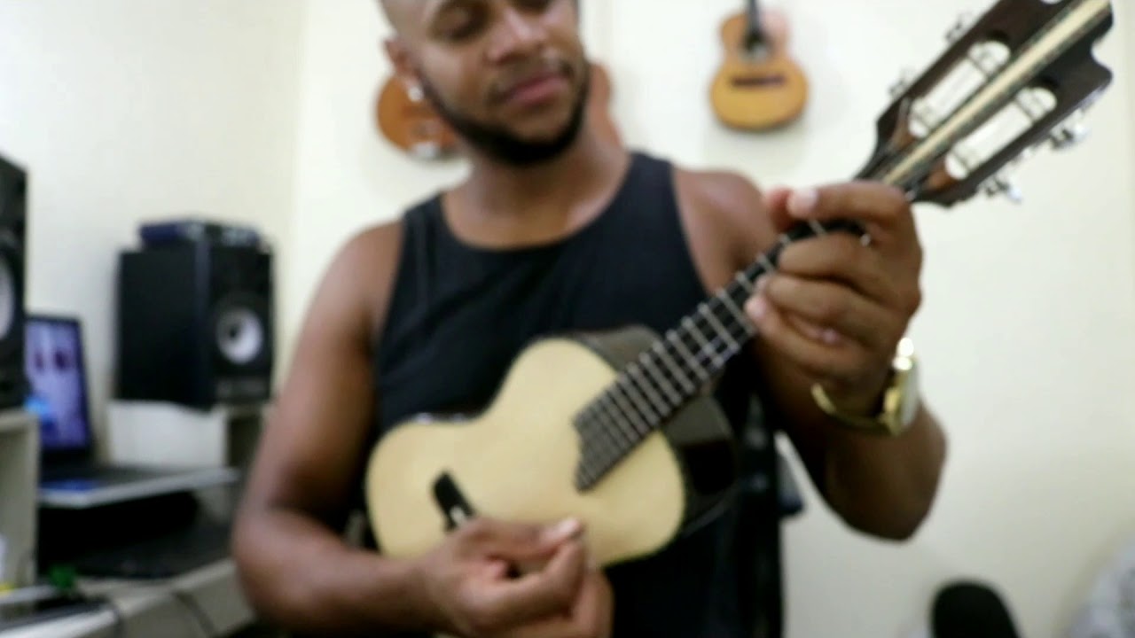 Cavaco Tampo Liso em Jacarand&aacute; - Tatu Luthier (Camar&atilde;o do Cavaco)