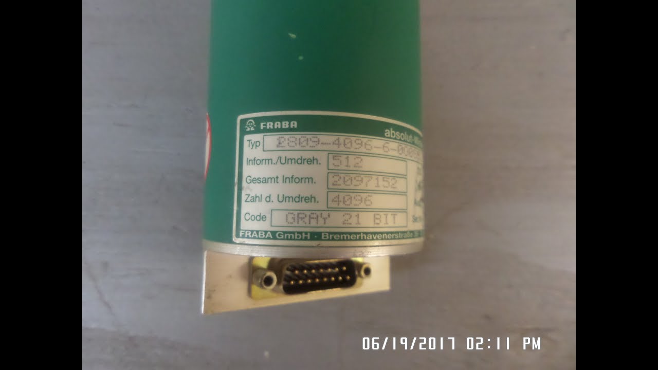 Testing the Synchronous Serial Interface Absolute Encoder
