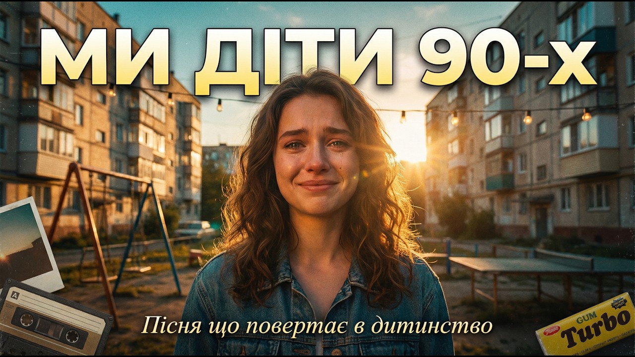 Ми Діти Дев'яностих 💔 Пісня Яка Повертає в Дитинство | Ностальгічний Хіт 90-х