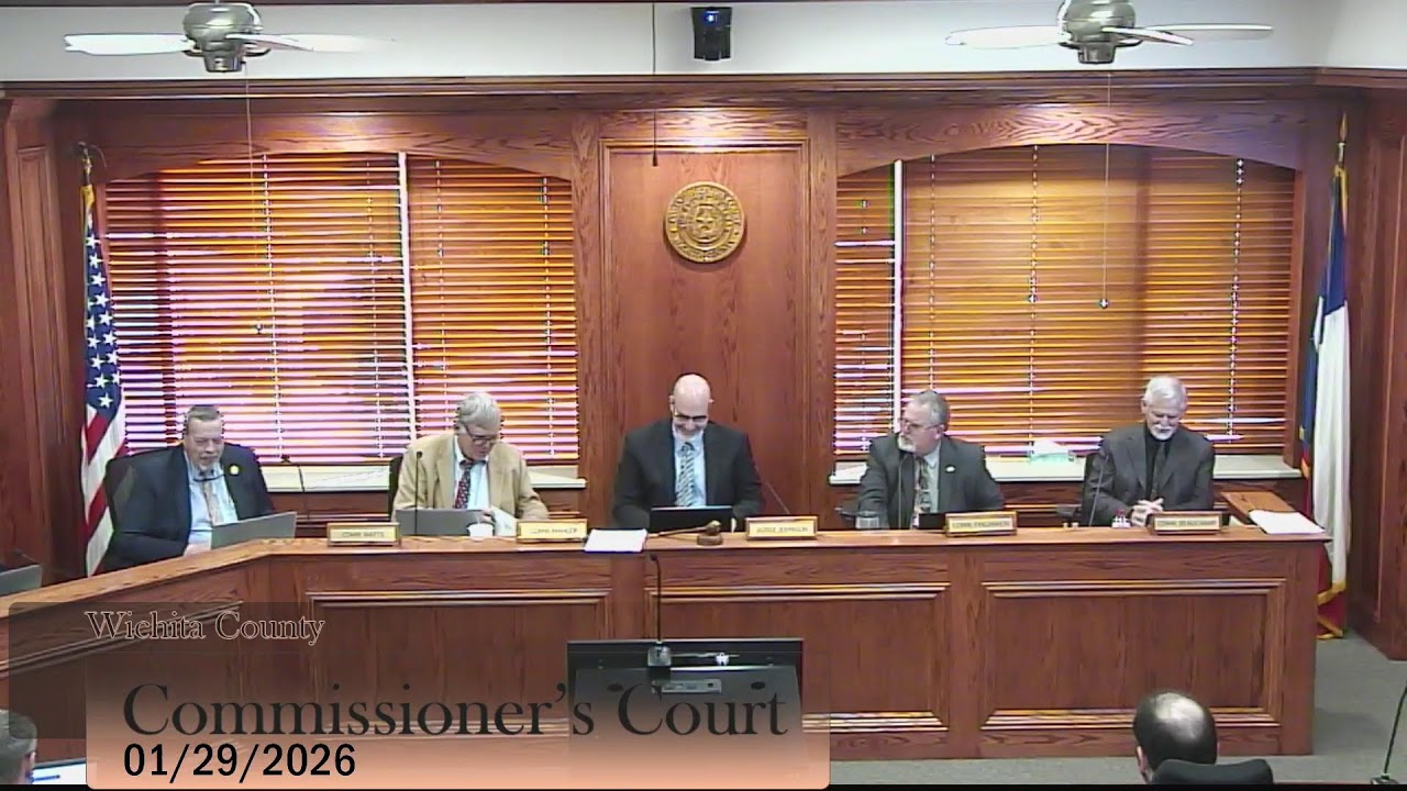 Commissioner's Court  1/29/2026