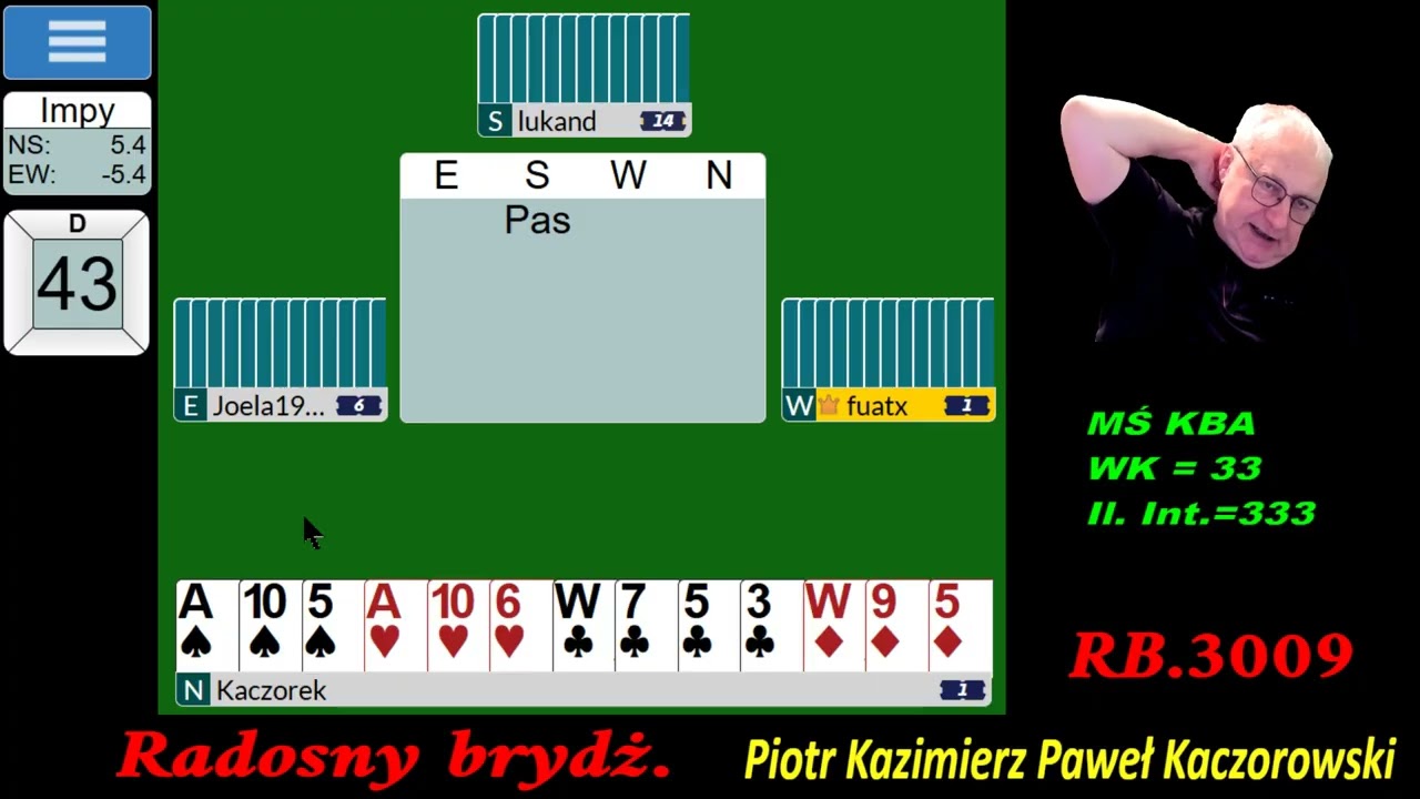 Radosny Brydż RB.3009