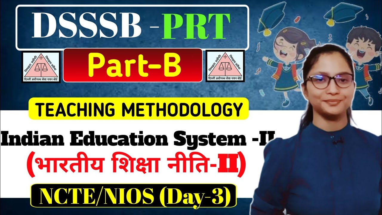 DSSSB PRT 2025 Part -B Preparation | DSSSB PRT Part -B Preparation | DSSSB PRT NIOS Classes | DSSSB 