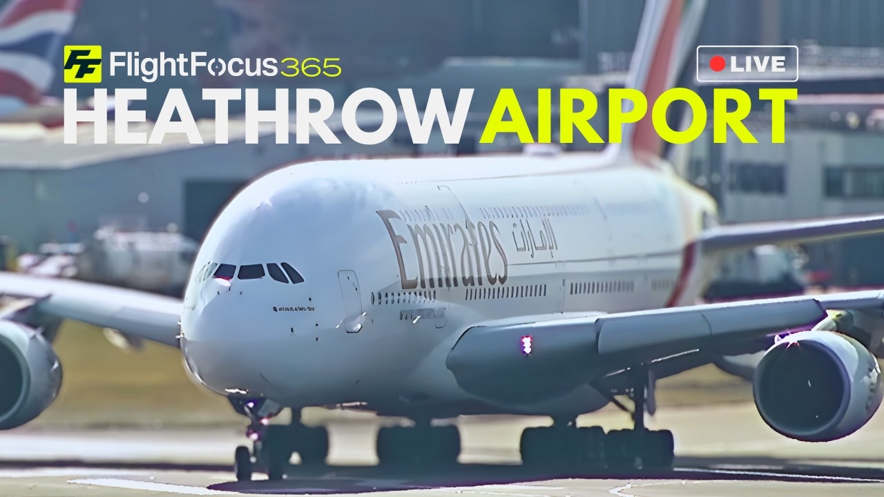 Heathrow Airport Live - CROSSWIND Saturday 28th March 2026