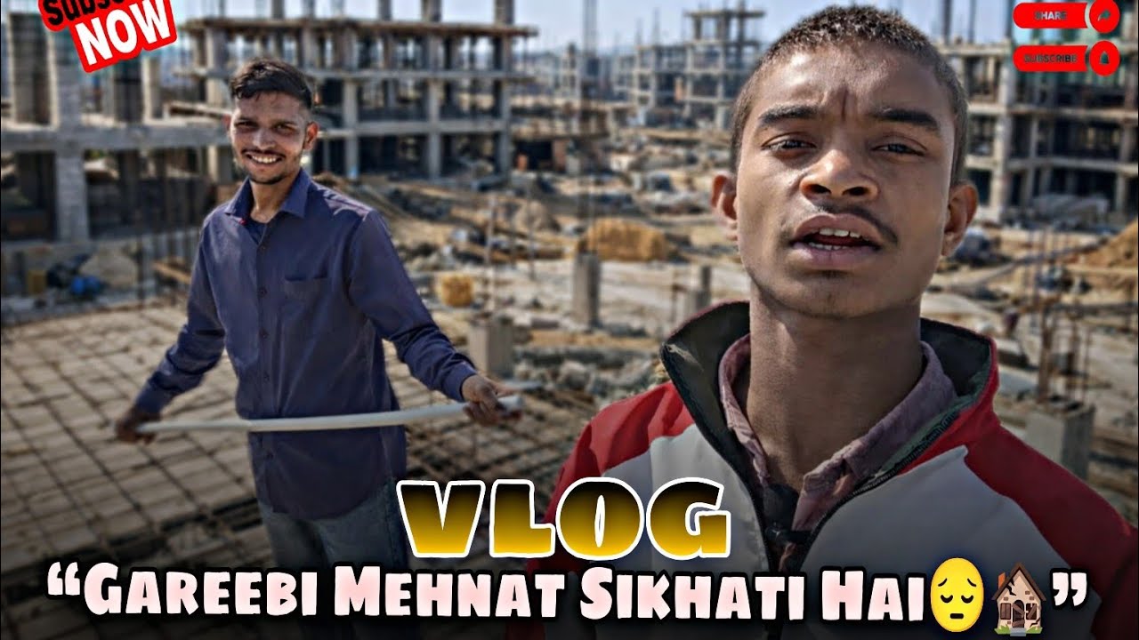 GAREEBI MEHNAT SIKHATI HAI😔🏚️💸