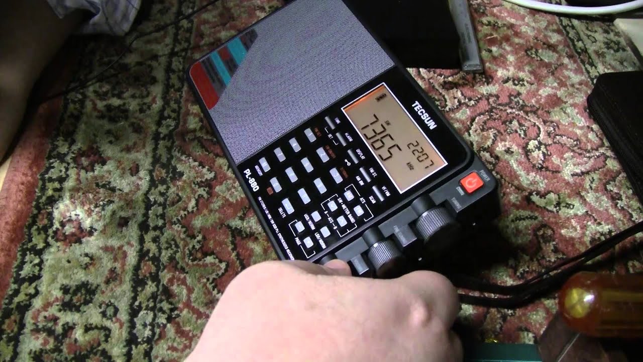 Tecsun PL-880 Reception Test - shortwave