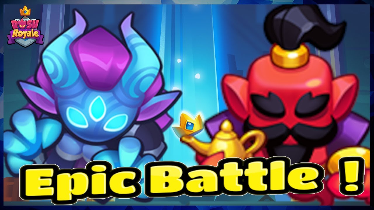 Rush Royale | Dämonenjägerin vs Dschinn | Besiegen wir auch die neue Einheit ?! 🔥