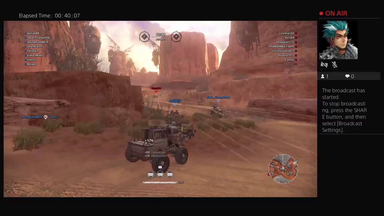 beardbaron's Live crosscut