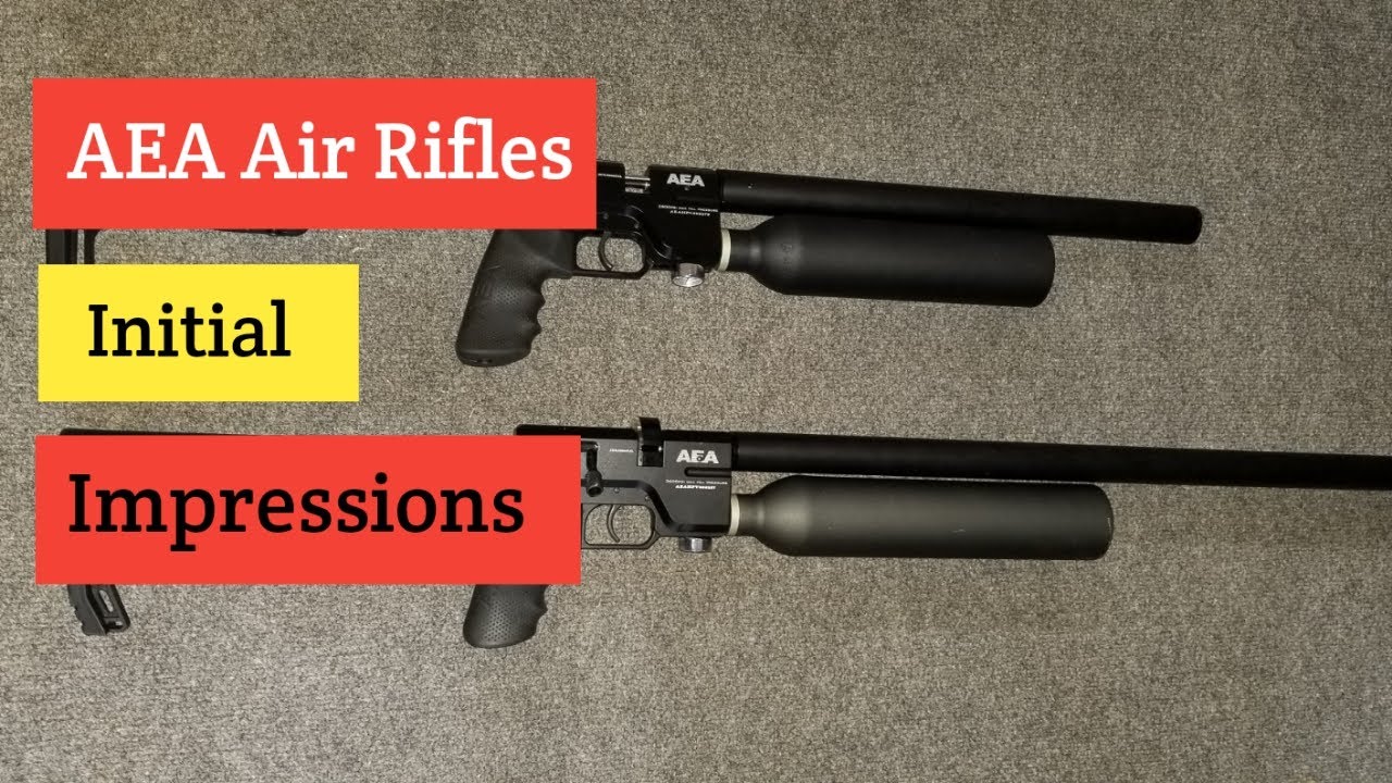 AEA Air rifles Initial impressions