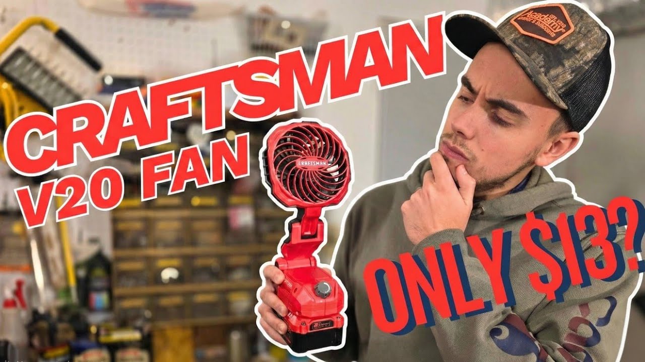 Вентилятор Craftsman V20 за 13 долларов: стоит ли он того?